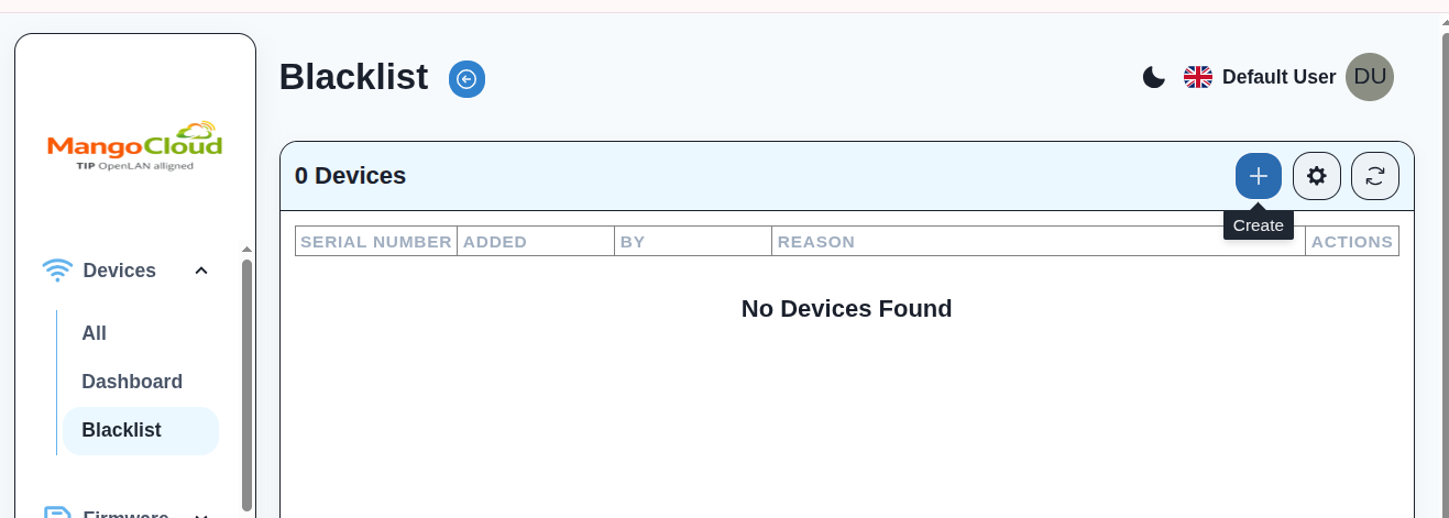 Blacklist navigation